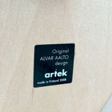 Tabouret Alvar Aalto 60 en contreplaqué de bouleau par Artek