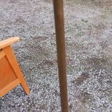 50s floor lamp in gilded brass