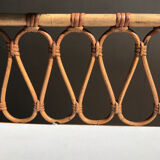 Office - rattan dressing table from the 1960s/70s