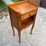 Pair of cherry bedside tables