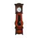 Horloge comtoise miniature en merisier