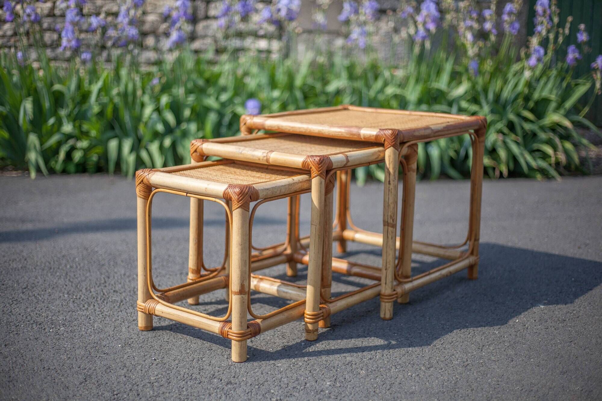 Rattan coffee tables