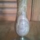 Lampe de chevet albâtre gypse ancienne vintage