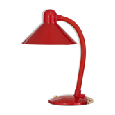 Vintage red Aluminor desk lamp