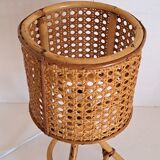 Bamboo bedside lamp and canning