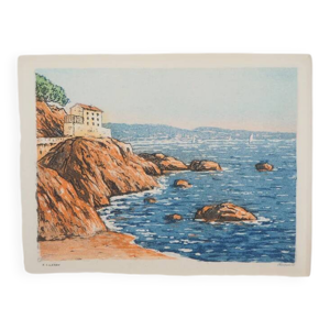 René Ligeron : Méditerranée, - bord