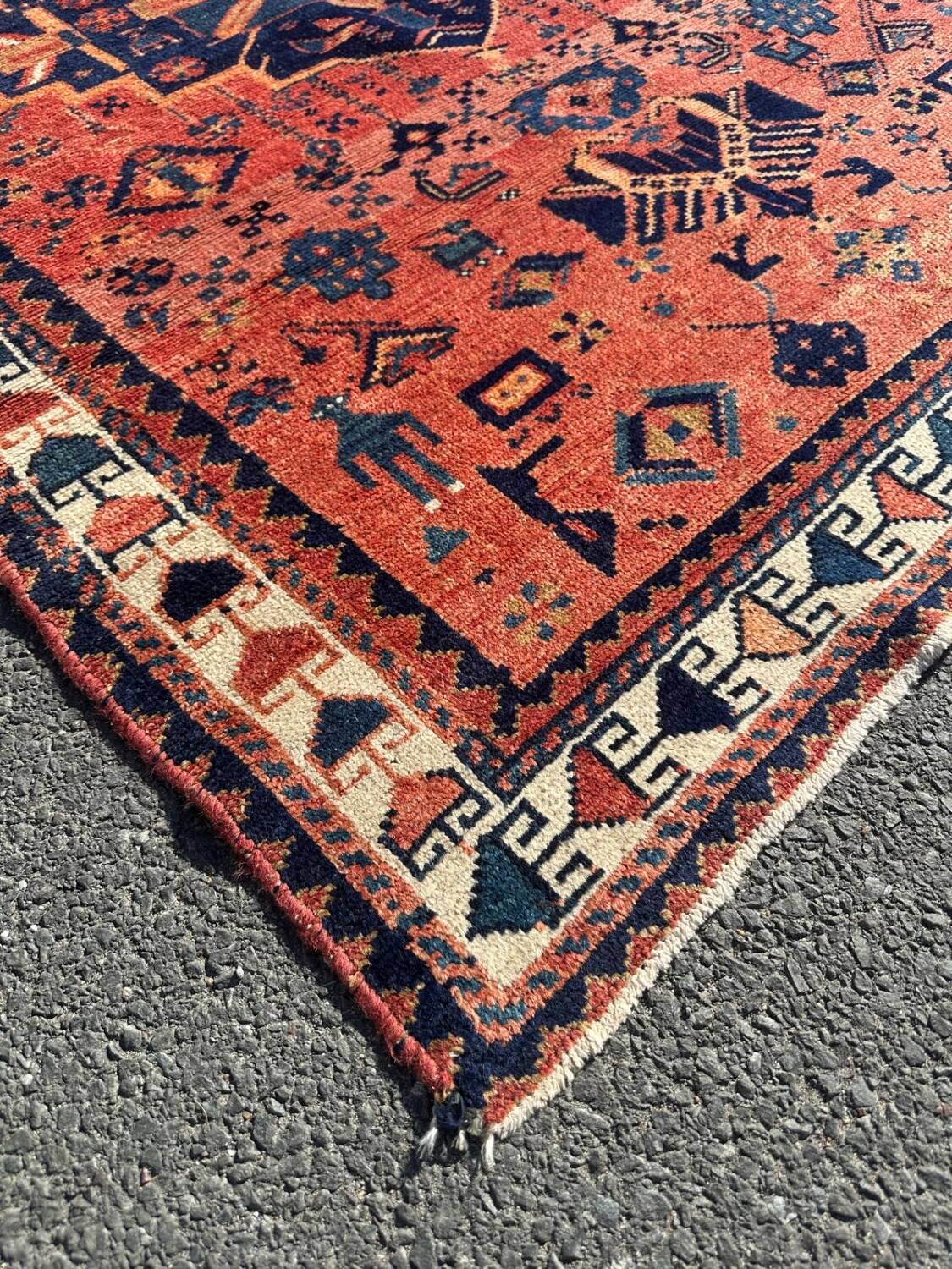 Tapis persan fait main