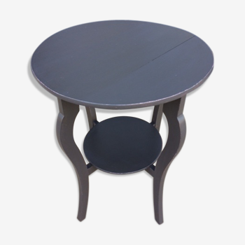 Anthracite side round table
