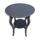 Anthracite side round table