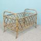 Rattan doll bed