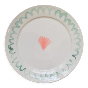 Assiette coquillage artisanale