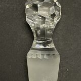Small carafe in cut crystal
