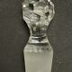 Small carafe in cut crystal