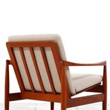 2 chaises longues en teck par Skive Mobelfabrik