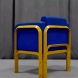 Pair of leather armchairs 1970