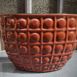 Modernist pottery cache in emailed earthenware