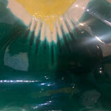 Pop-up Christmas 2022 empty pocket earthenware green vintage