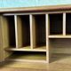 60s 70s teak secretary chest of drawers Danish Modern by Dyrlund Denmark