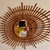 Coiffeuse bambou avec miroir