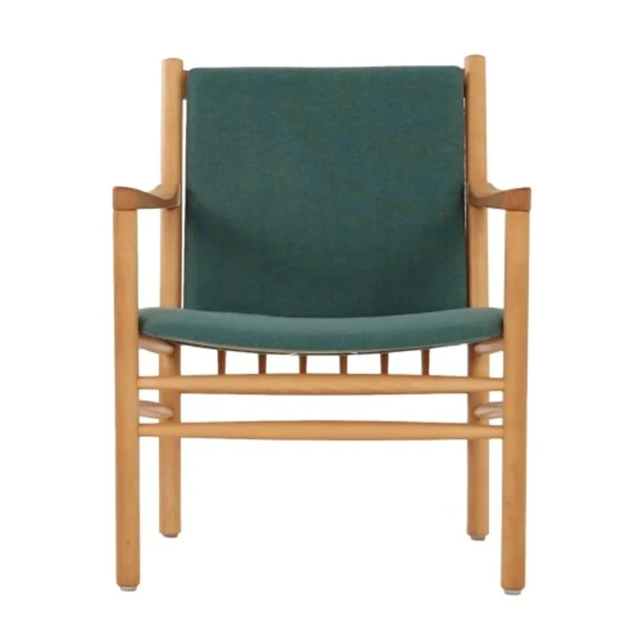 Beech armchair, Danish design, 1970s, designer: Erik Ole Jørgensen, manufacture: Tarm Stole & Møbelfabrik