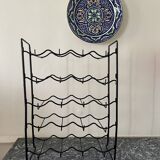 Vintage black bottle holder