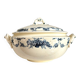 Soupière en terre de fer bleue