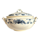 Soupière en terre de fer bleue