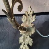 Art deco bronze wall lamp