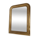 Miroir Louis-Philippe bois doré XIXe