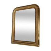 Louis-Philippe mirror 19th century gilded wood