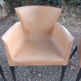 Set of 4 Vela chairs by Carlo Bartoli for Matteo Grassi