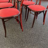 Set of 8 castelbajac chairs