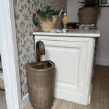 Wicker umbrella stand