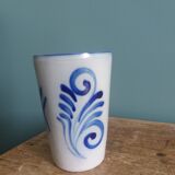 Alsace stoneware tumbler mug glass