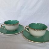 Duo of déjeuner toi & moi "digoin & sarreguemines"