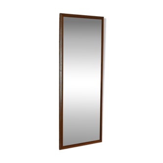 Miroir rectangulaire vintage en chêne