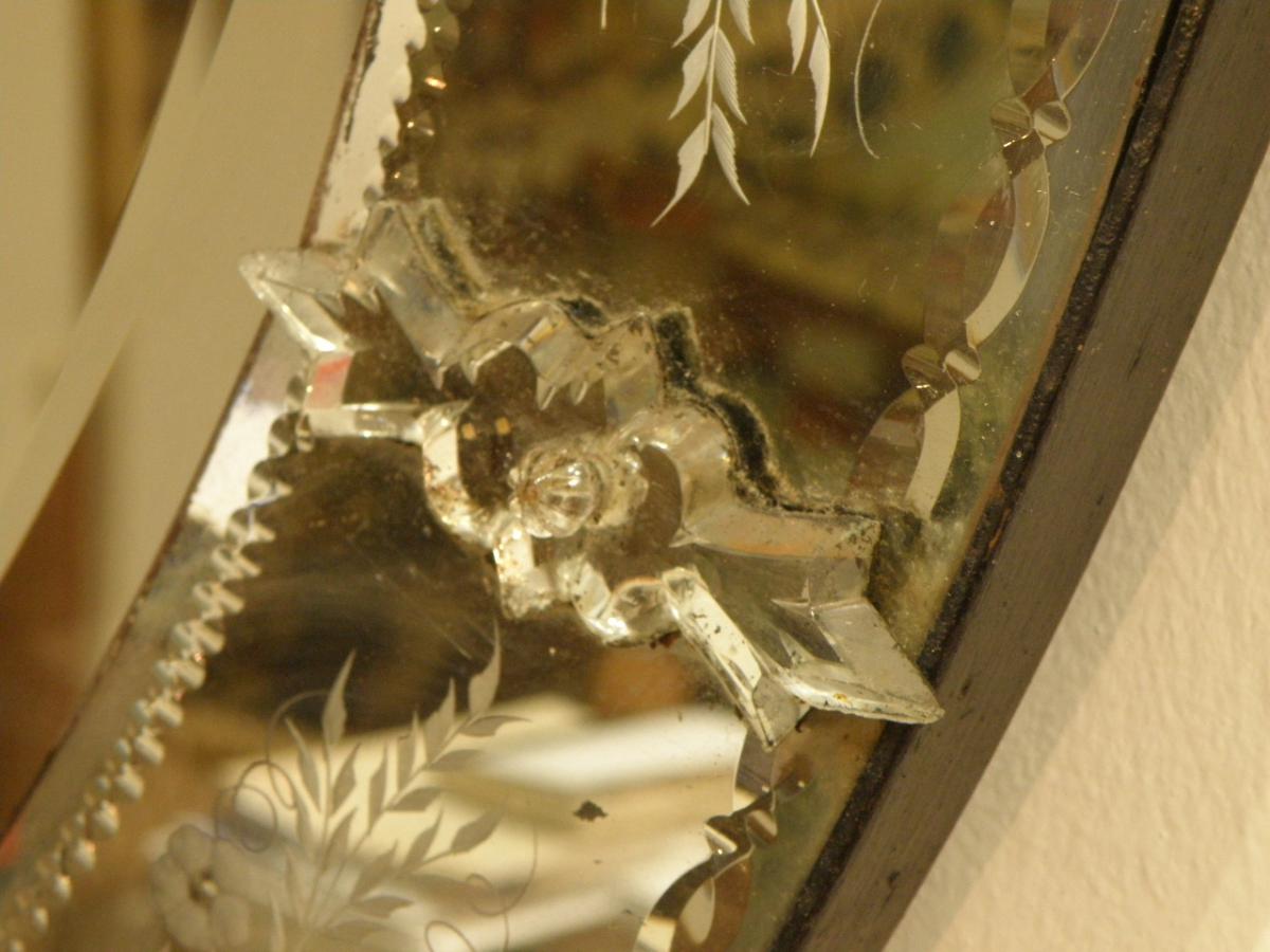 Venetian glass mirror