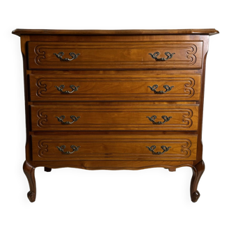 Cherry Wood Chest of Drawers
