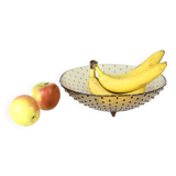 Bol Vintage en Verre à Clous en Forme de Larme, 1970s