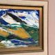 Original Swedish Oil on Cardboard – "Mountains" by Svendolf Carlsson – Signed – Vintage and Framed – 70 × 45 cm (27.6" × 17.7")