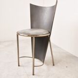 Vintage dining chairs by Frans Van Praet, set of 4