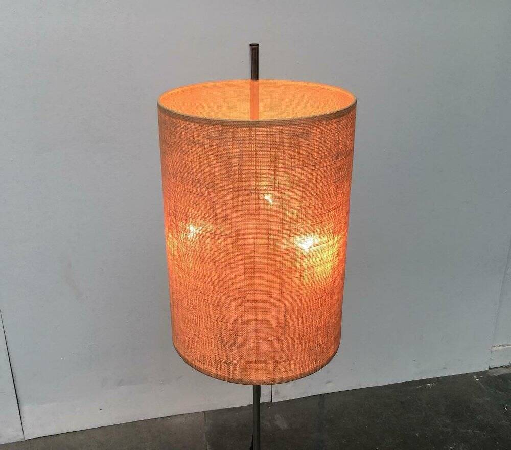 German floor lamp from the mid-century space age by Staff Leuchten, 1960s.