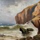 Set of 2 old paintings signed G. Cordier, early twentieth century
