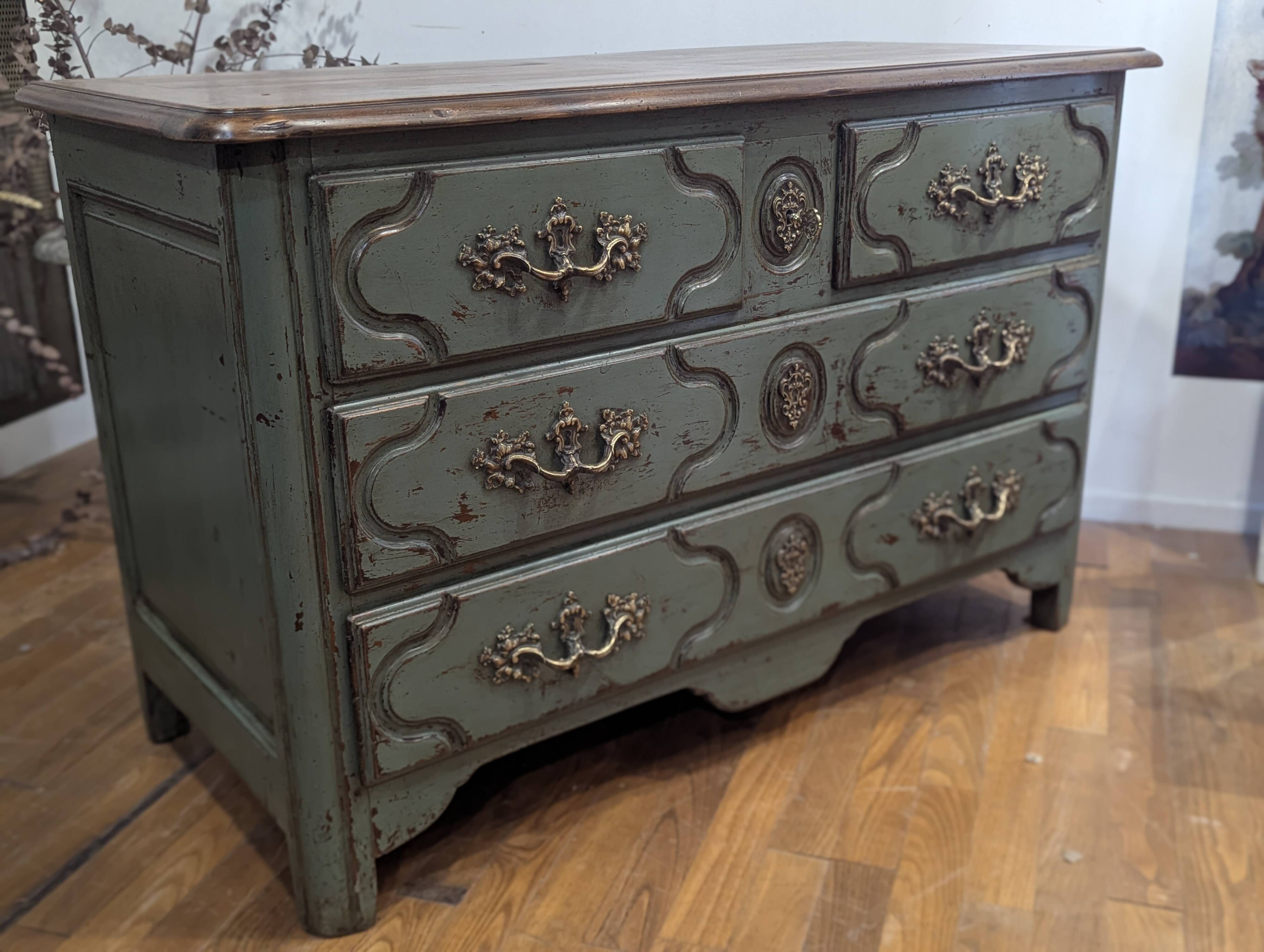Louis XVI oak chest of drawers