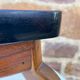 guéridon formica petite table basse vintage scandinave porte plante