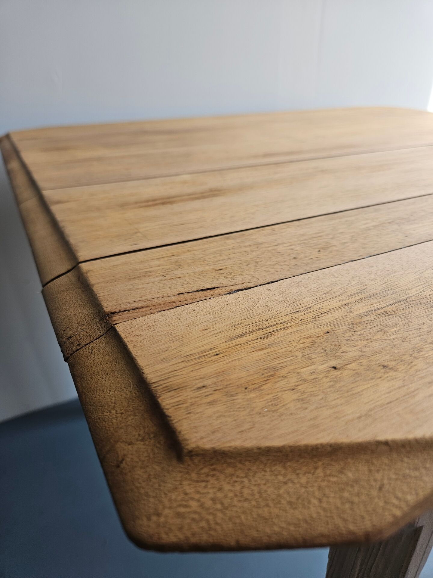 Restored wooden table