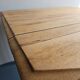 Restored wooden table