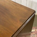 English mahogany sideboard from the 1930s with 2 drawers