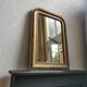 Mirror 90 x 66 cm Louis Philippe old gilded