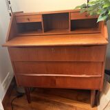 Secrétaire scandinave en teck